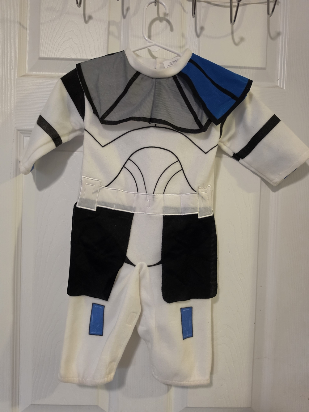 Classic Kids Stormtrooper Costume - White & Blue Size 12-18 Months